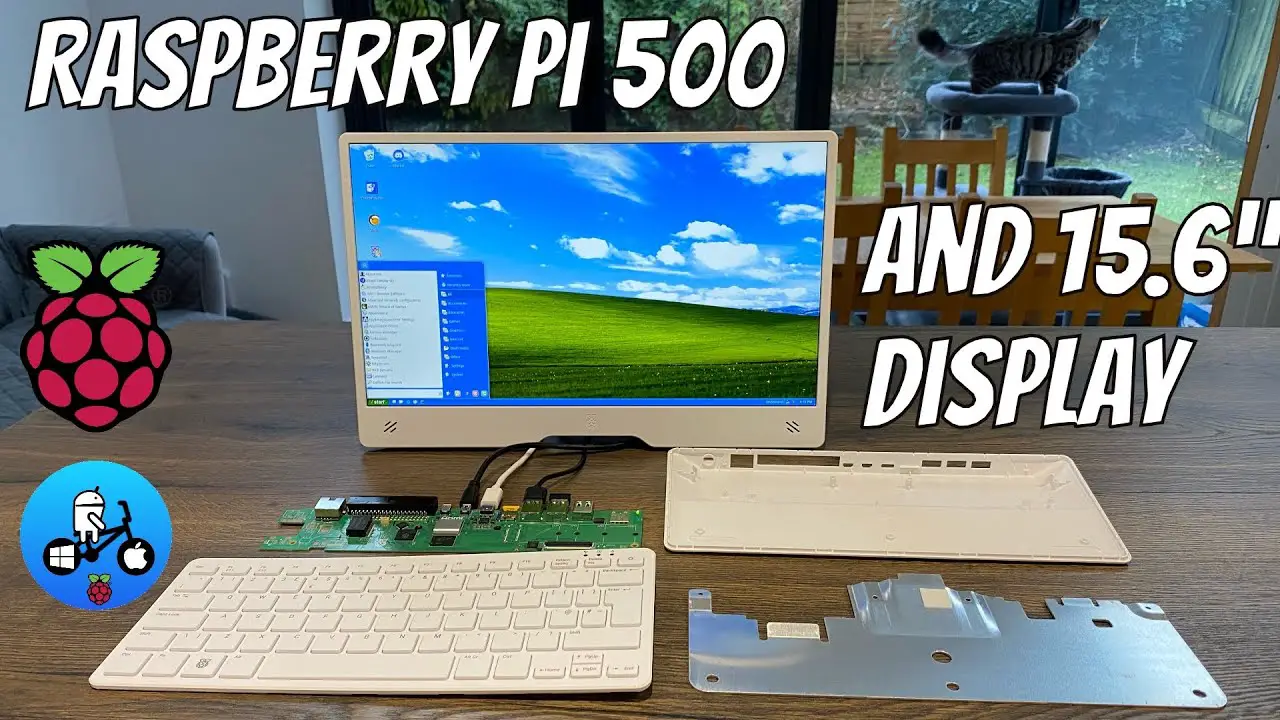 Raspberry Pi 500 First Look & Teardown. New 15.6″ display test