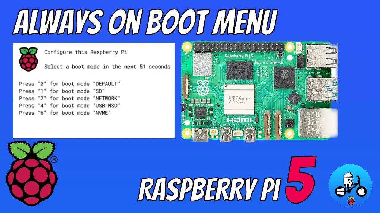 Raspberry Pi 5 Proper boot control